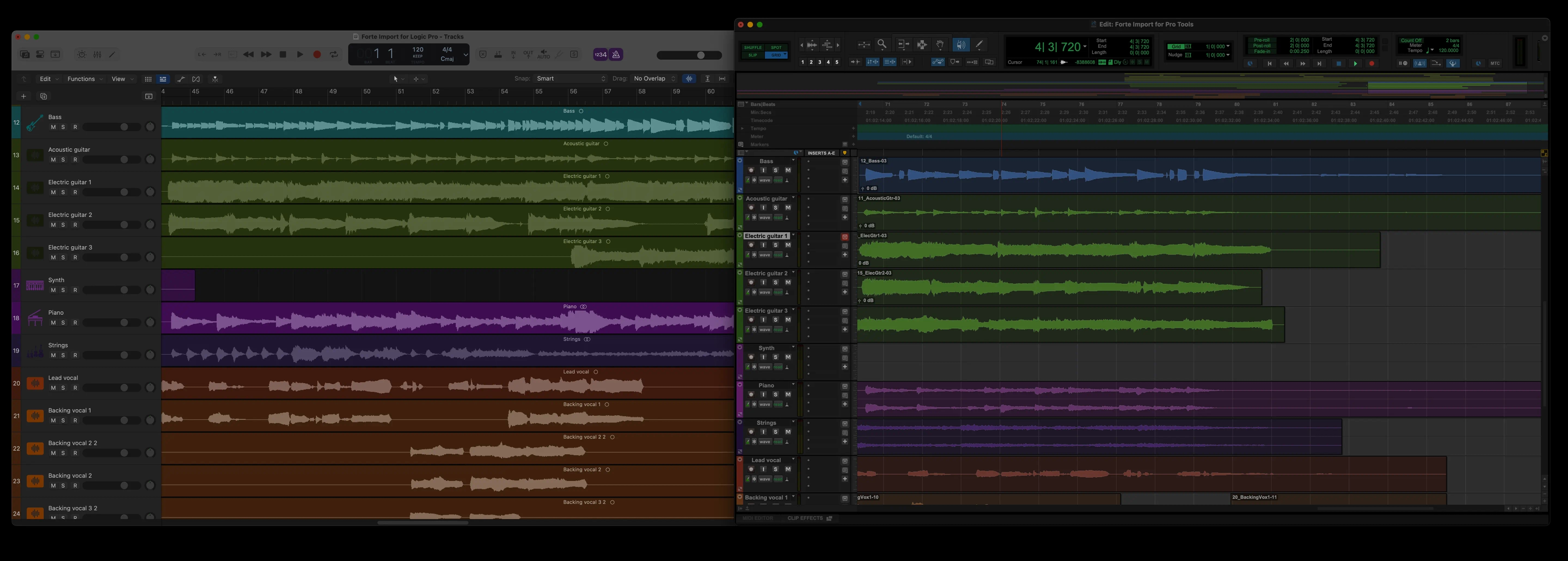 Pro Tools Background