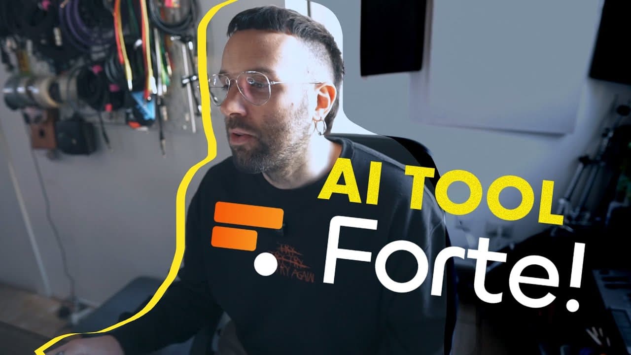 VELOCIZZARE IL WORKFLOW CON L' AI (Forte Import per Logic Pro X, Pro Tools)