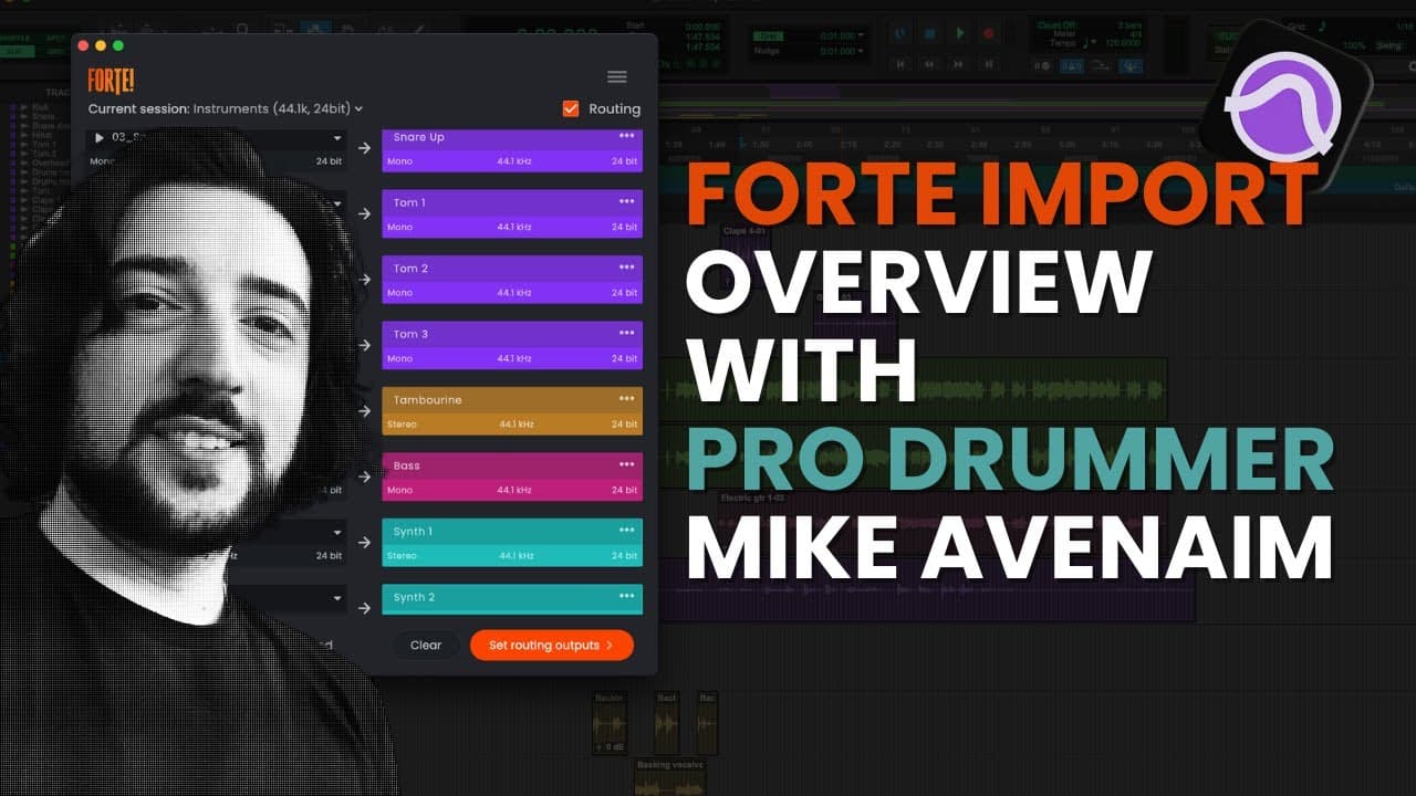 Forte Import: A Game-Changer for Session Musicians & Producers  
*Review by Session Drummer / Mixer Mike Avenaim*