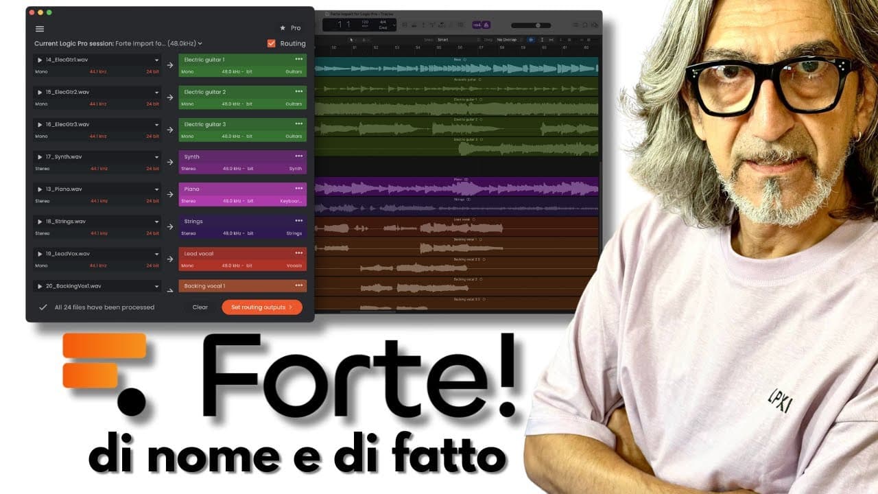Prepari un mix in un click? Ora si può, anche su Logic! FORTE! DI NOME E DI FATTO!