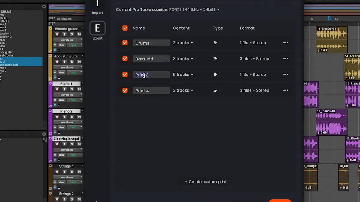 Forte Export Beta Now Available