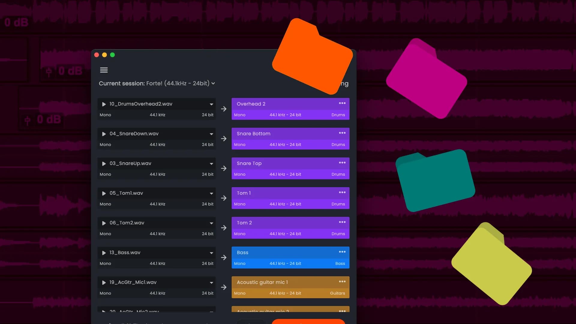 Introducing Routing Folders in Forte Import
