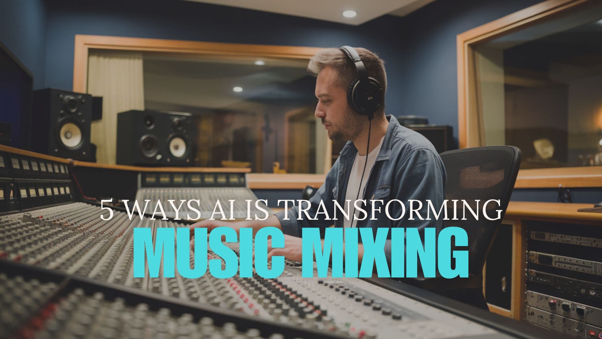 5 ways AI Is transforming music mixing in 2025